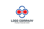 20 Logo Connecting Templates Bundle, a Branding & Logo Template by Friendesigns (Thumbnail 9 of 21)