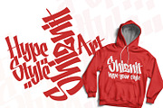 Shizzle - Graffiti Typeface, a Blackletter Font by Ridha-38.lineart (Thumbnail 9 of 11)