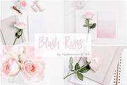 Blush Roses Bundle, an iPhone Mockup by Peppermint &Tea (Thumbnail 1 of 5)