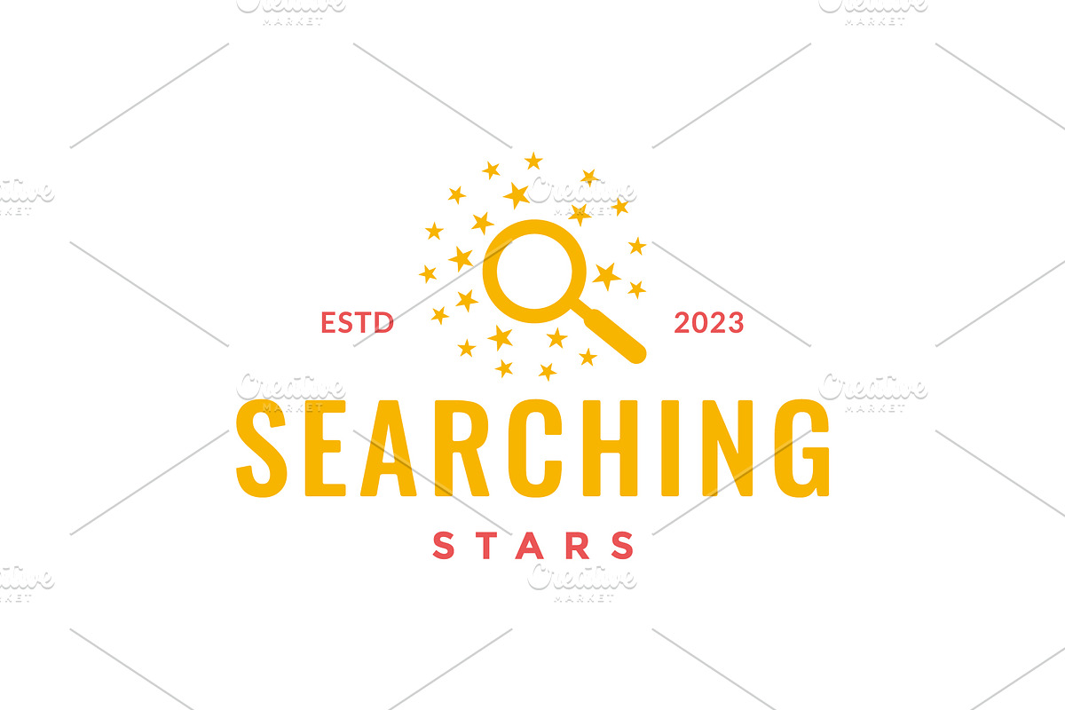 searching magnifying glass logo, a Branding & Logo Template by devastd
