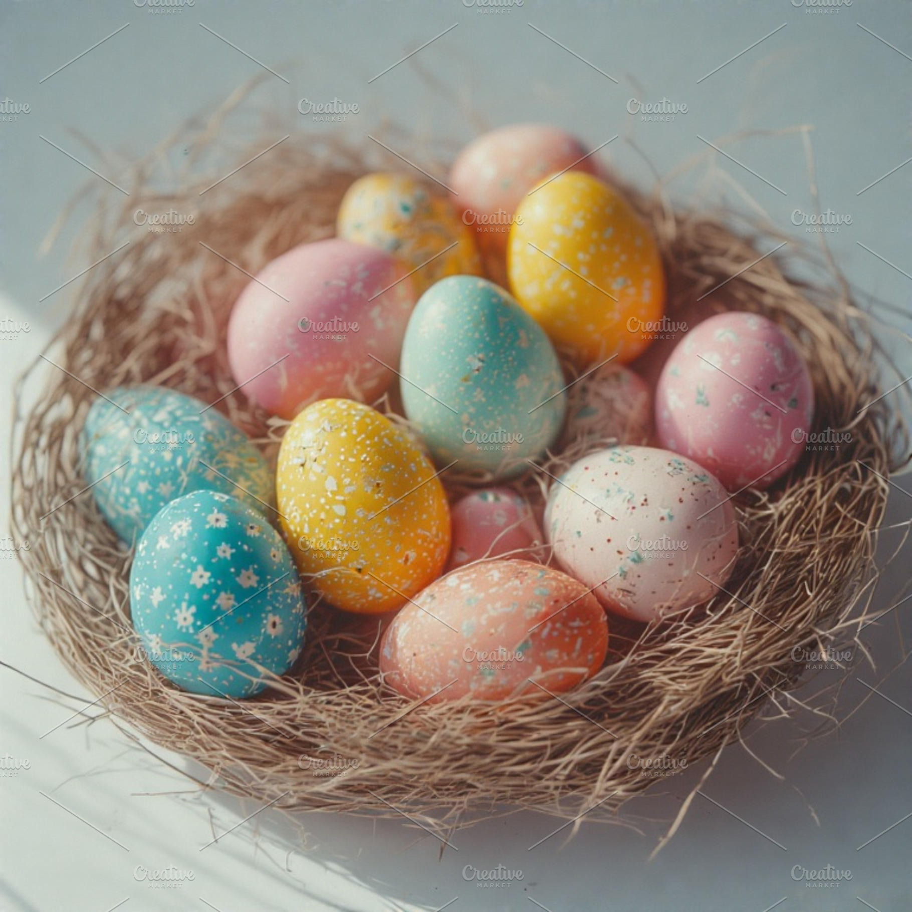 Pastel Eggs Easter Bunny image, a Holiday Photo by ComfortQ