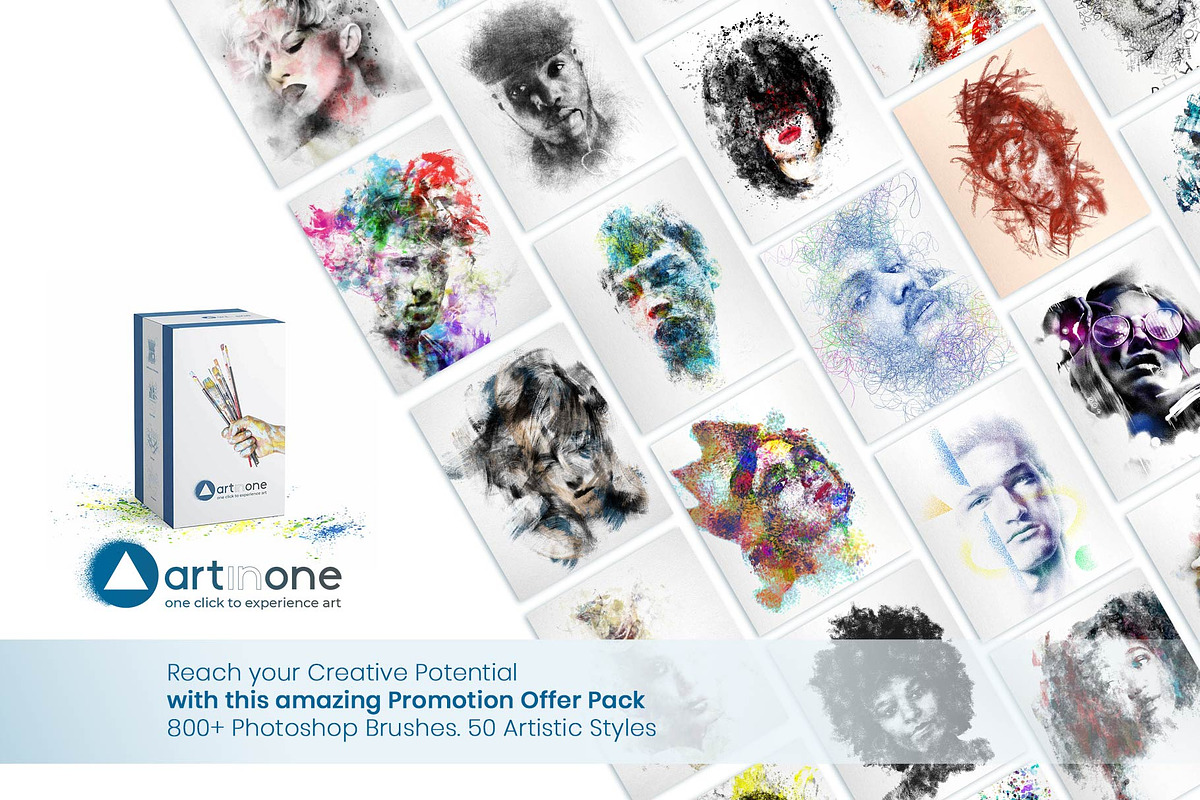 artinone Photoshop Brushes, a Brush Add-On by artinone.art (Photo 10 of 10)