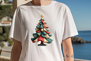 Whimsical Christmas Tree  Clipart Bu, an Illustration by SVGArt (Thumbnail 8 of 8)