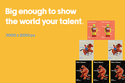 Urban Outdoor Poster Mockup Part Two, a Print Template by Harrison Bruhn x MockMe (Thumbnail 4 of 6)