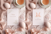 Lace 5x7 Easter Greeting Card Mockup, a Product Mockup by Serenefeeling (Thumbnail 2 of 6)