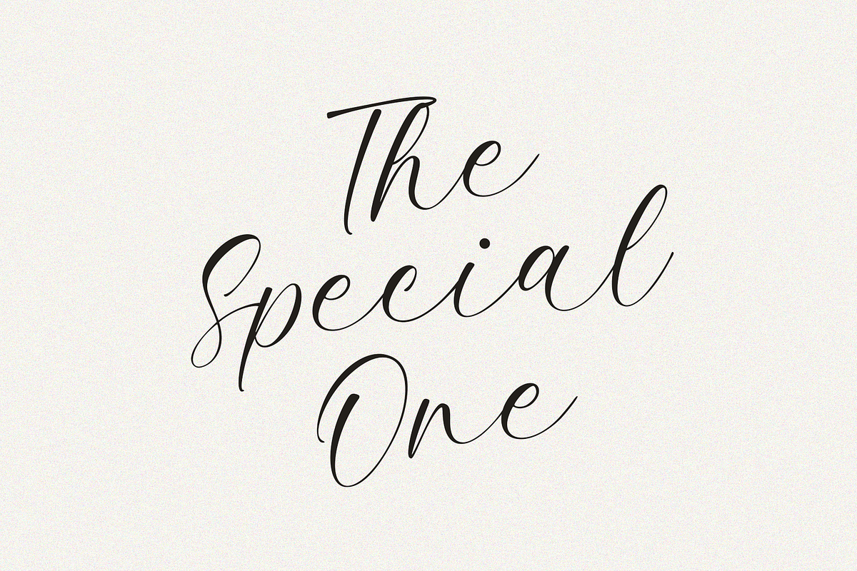 Thundra – Elegant Calligraphy Font, a Script Font by Pen Culture (Photo 1 of 9)