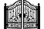 Elegant Ornamental Wrought Iron, a Graphic by Designer_Momina (Thumbnail 6 of 20)