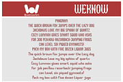 Vintage Boldness font, a Font by weknow (Thumbnail 6 of 8)
