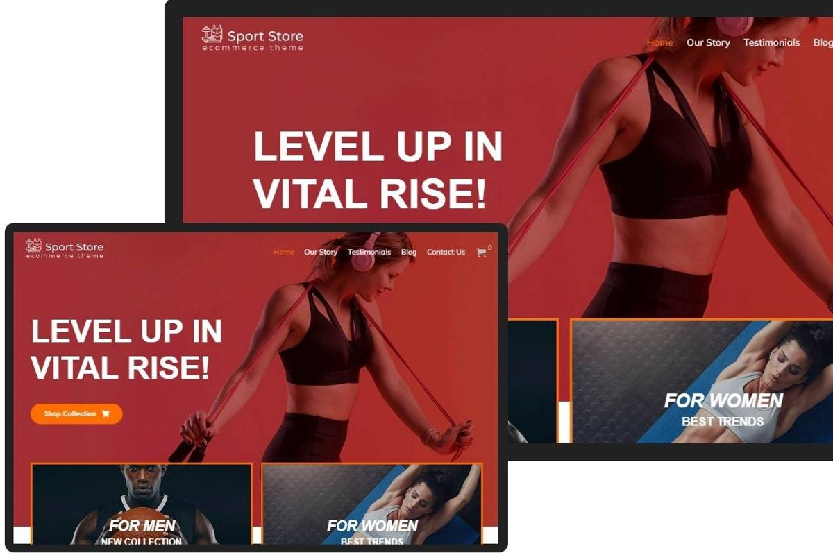 Sport Store WooCommerce Theme preview 3