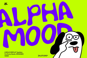 ALPHAGEN - BOLD DISPLAY TYPEFACE