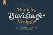Bavistage, a Serif Font by Aluyeah Studio (Thumbnail 1 of 15)