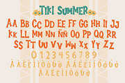 Tiki Tropical Summer Font, a Font by arausidp (Thumbnail 3 of 7)