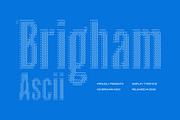 CS Brigham Ascii, a Sans Serif Font by Craft Supply Co. (Thumbnail 1 of 8)