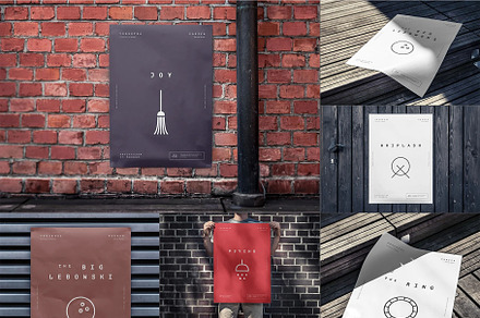 Urban Poster Mock-up, an Advertising Mockup by zippypixelstudio