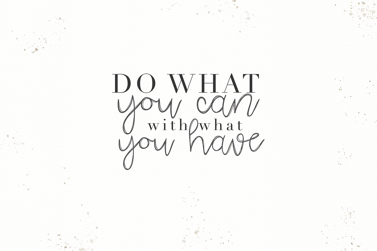 Blooming - Handwritten Font, a Handwritten Font by KA Designs (Photo 5 of 6)