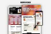Therapist & Coach Website Showit, a Squarespace Template by Warmsoulgallery (Thumbnail 3 of 13)