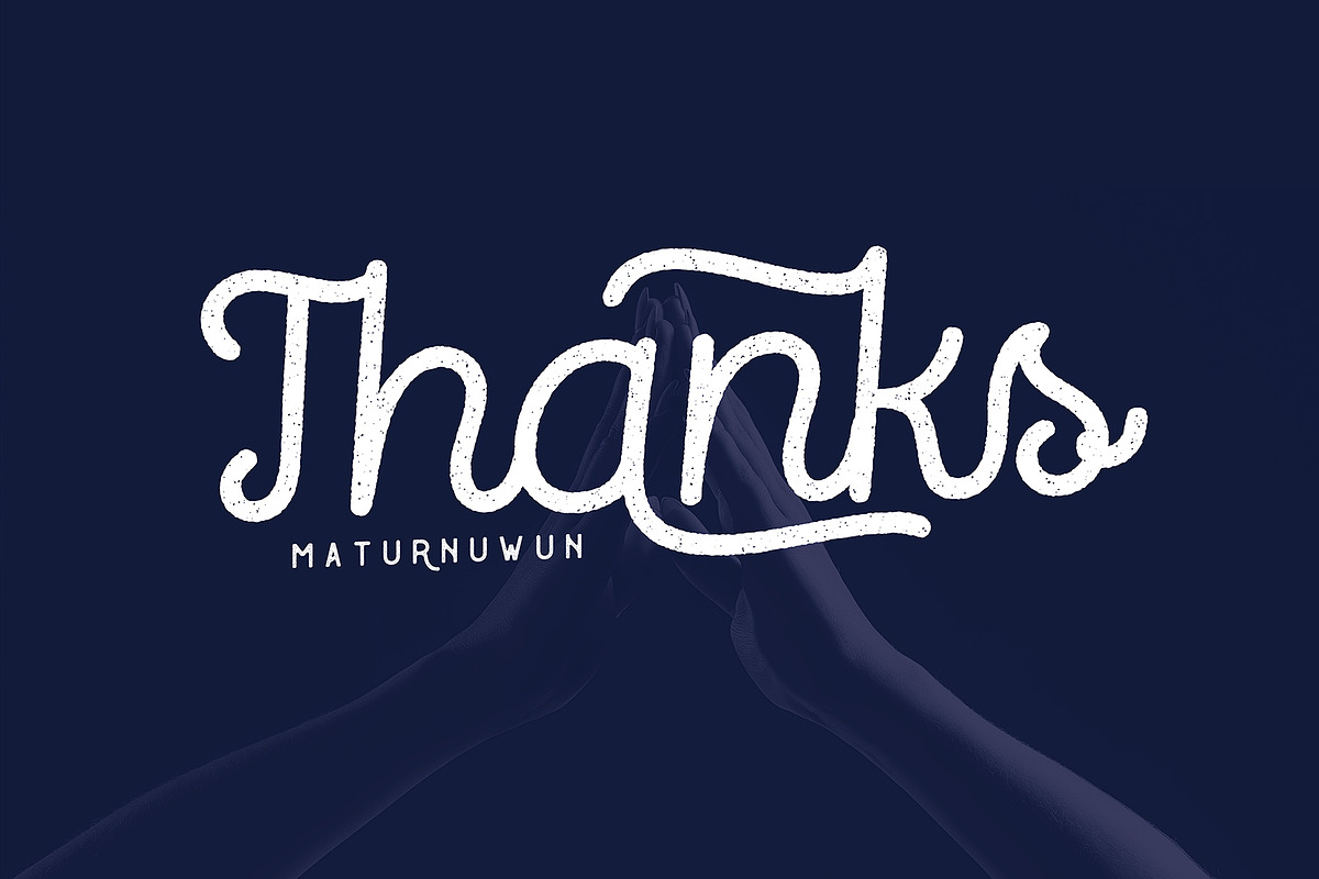 Routerline Rough, a Script Font by ViactionType (Photo 10 of 10)