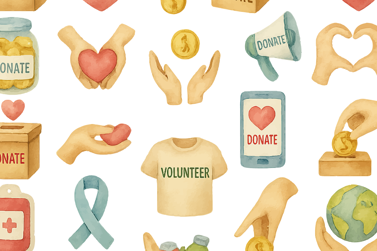 Charity Donation Set, an Object Graphic by RT Studio (Photo 3 of 4)