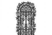 50 Floral French Window Ornament, a Decorative Illustration by Amazin_art (Thumbnail 26 of 29)