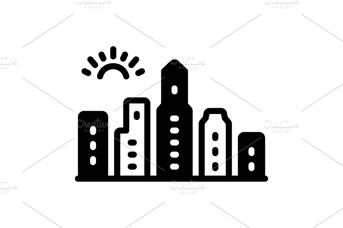 Portland usa solid icon, a Solid Icon by Creative priyanka