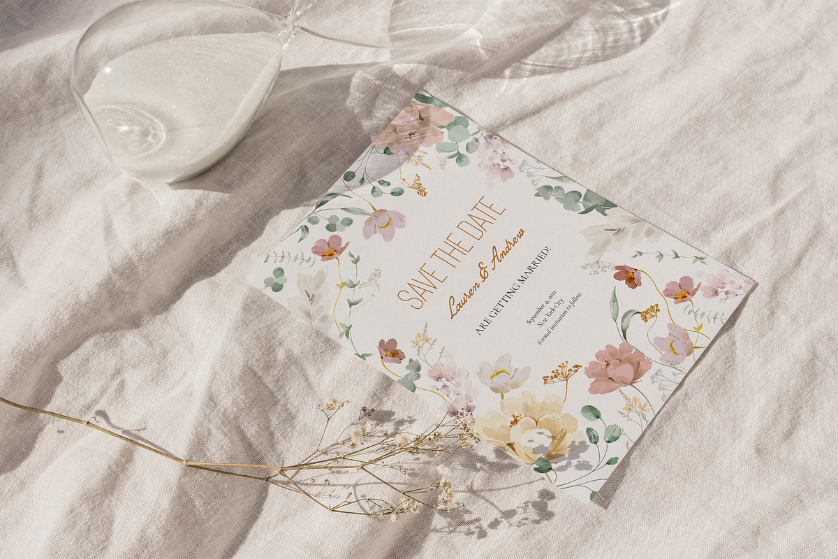 Lumiere - Rose & Cream Florals, an Illustration by Isabelle Salem (Photo 4 of 15)