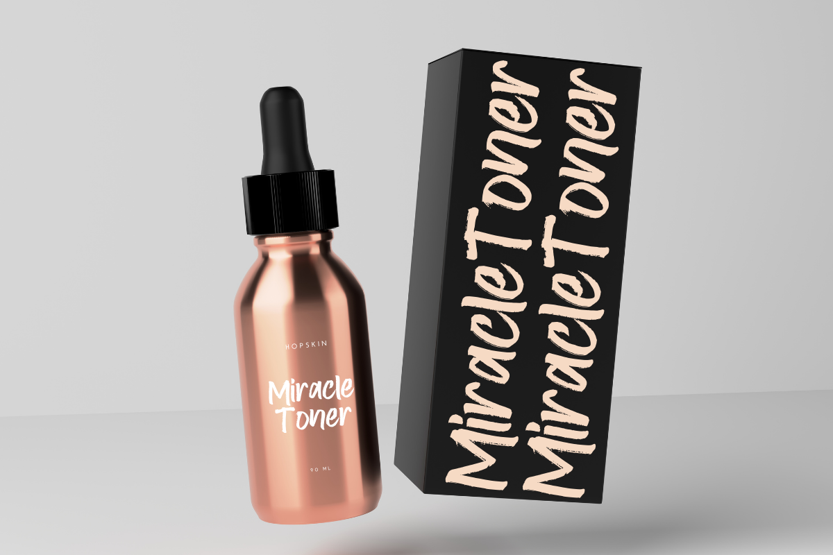 Beauty Routines – Natural Handbrush, a Handwritten Font by Fikryal Studio (Photo 8 of 14)