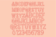 Veltiray - Outline Font, a Handwritten Font by Berdansabersama (Thumbnail 2 of 8)