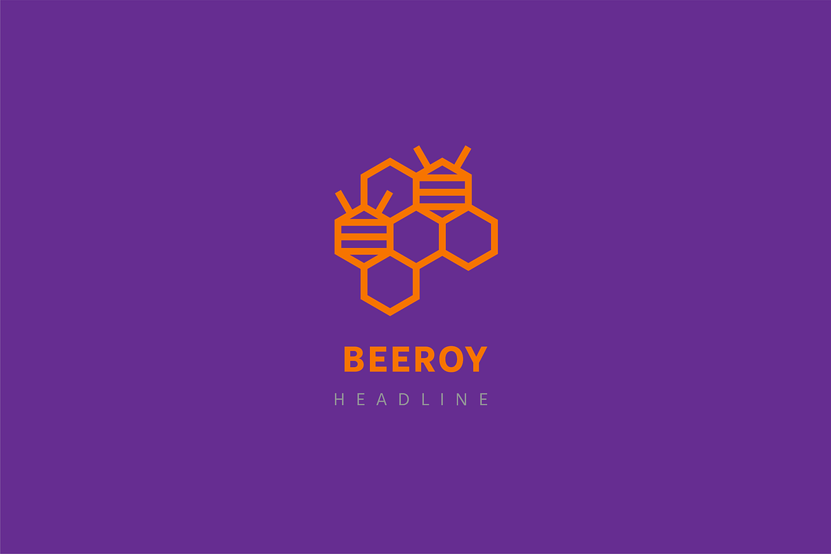 Beeroy logo template., a Branding & Logo Template by Anton Akhmatov (Photo 2 of 3)