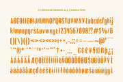 CS Bridger Drawn, a Sans Serif Font by Craft Supply Co. (Thumbnail 8 of 8)