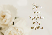 Morgalino - Wedding Script Font, a Script Font by Flawless And Co (Thumbnail 7 of 10)