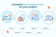 Real Estate Investment set bundle, a Person Illustration by alwie99d (Thumbnail 5 of 6)