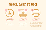 Retro Price List Tag Templates, a Stationery Template by Hell Yeah Designs (Thumbnail 2 of 5)