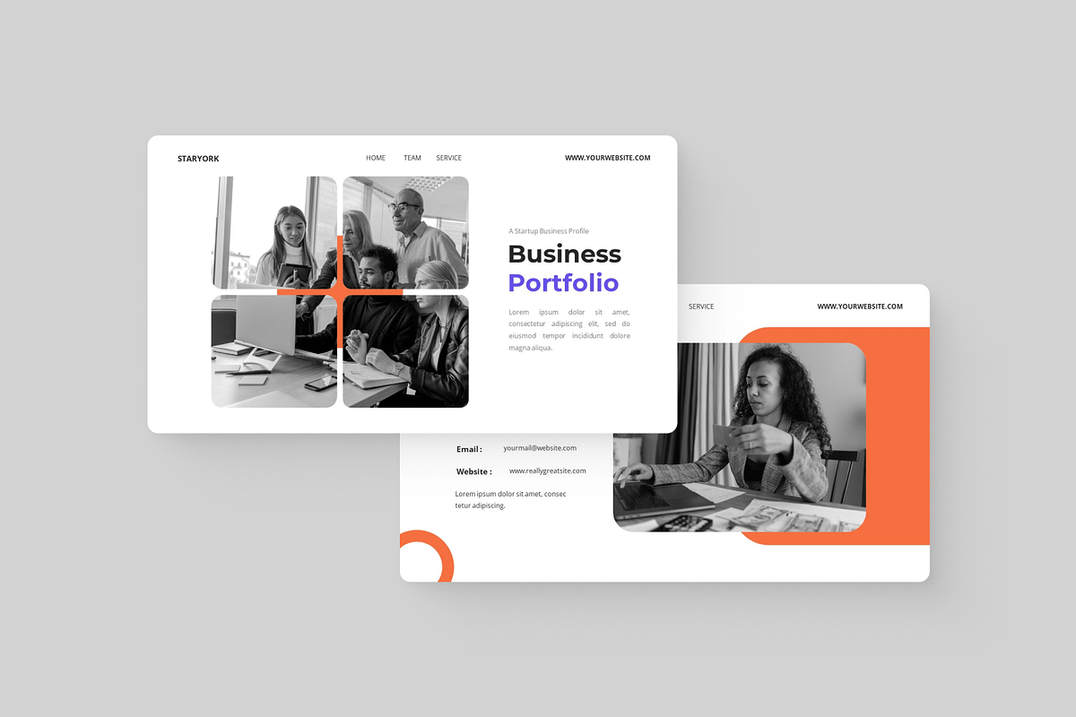 Startup Presentation PowerPoint, a Presentation Template by Annora Studio (Photo 2 of 5)