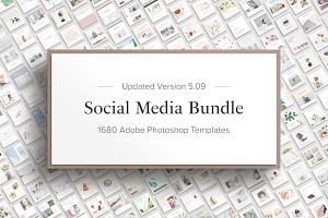 Social Media Bundle, a Social Media Template by Ruben Stom