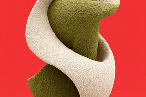 Abstract 3D Shapes Textured Surfaces, a Photo by Virgo Studio