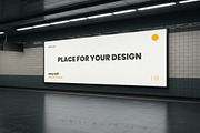 Subway Station Billboard Mockups, a Mockup by Luuqas Design (Thumbnail 8 of 11)