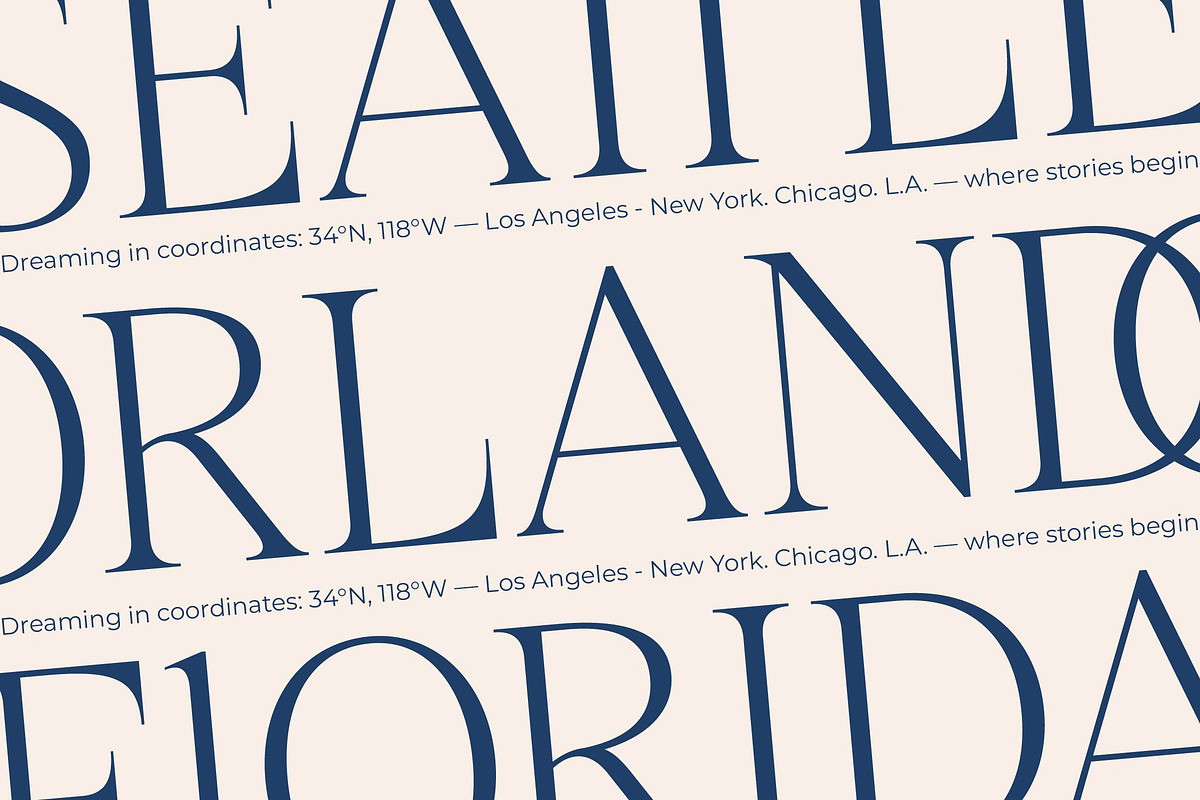 Stokeda Thin Modern Serif Font, a Serif Font by timelesstype.co (Photo 3 of 15)