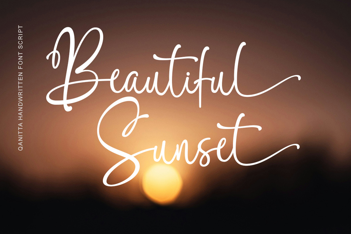 Qanitta, a Script Font by Rotterlab Studio (Photo 8 of 10)