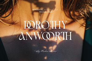 Dorothy Anwoorth - Elegant Serif
