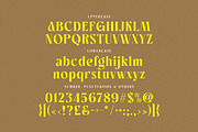 Grosling Michael Elegant Serif, a Serif Font by Cruzine (Thumbnail 5 of 8)