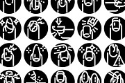 Nail care, manicure, pedicure glyph, an Object Graphic by pikepicture (Thumbnail 3 of 3)