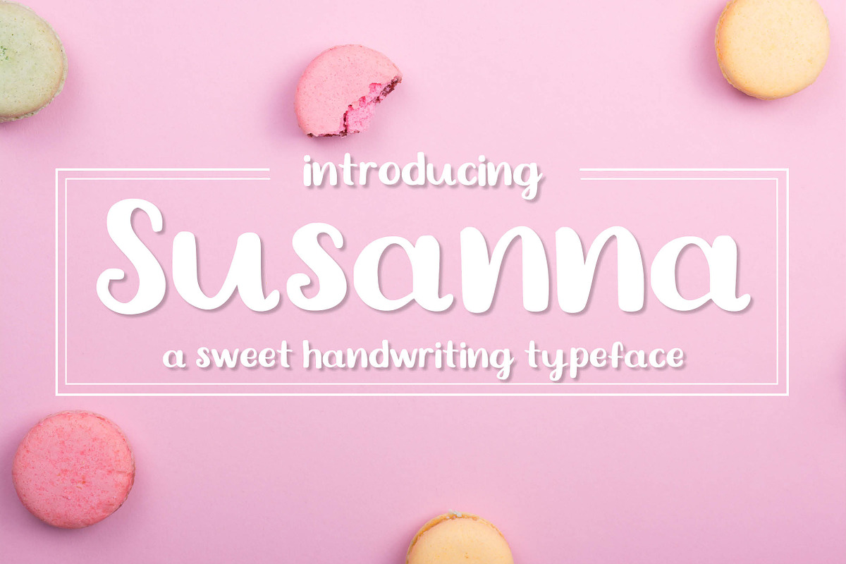 Susanna - A Sweet Handwritten Font