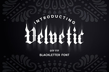 Velvetic Blackletter Font