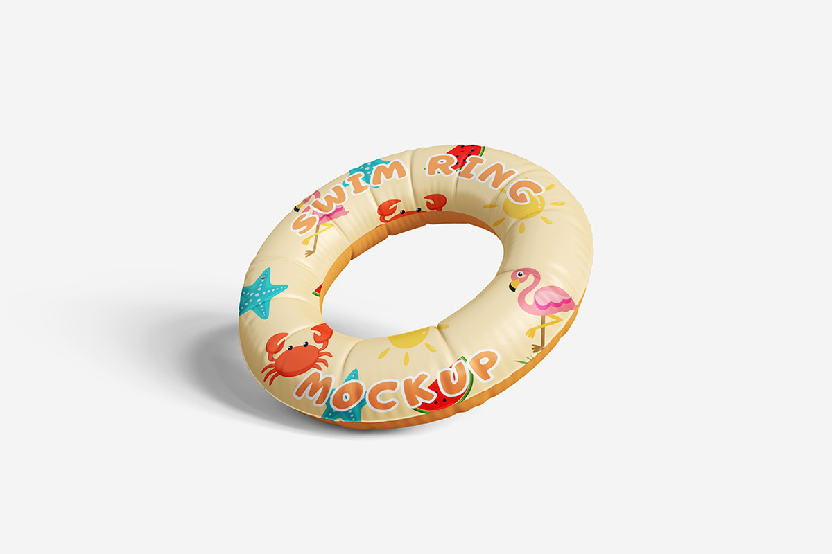 Swim Ring Mockup, a Product Mockup by MrLetters (Photo 4 of 5)