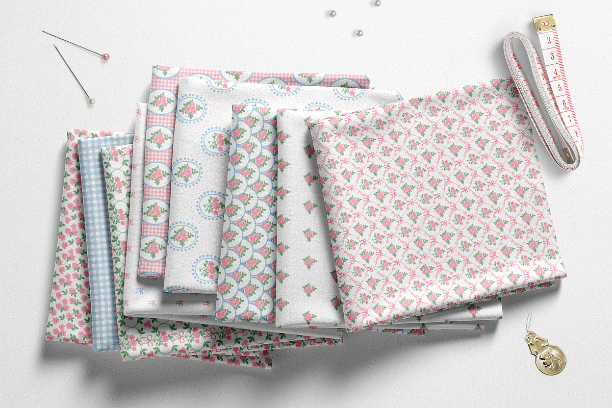 Blooming Cottagecore Dreams Patterns, a Pattern Graphic by Elena Dorosh (Photo 7 of 12)