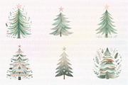 Boho Christmas Trees, an Illustration by CreationArt (Thumbnail 4 of 5)
