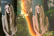 Retro Light Leaks Photoshop Template, a Layer Style Add-On by Andrew Skoch Design (Thumbnail 2 of 6)
