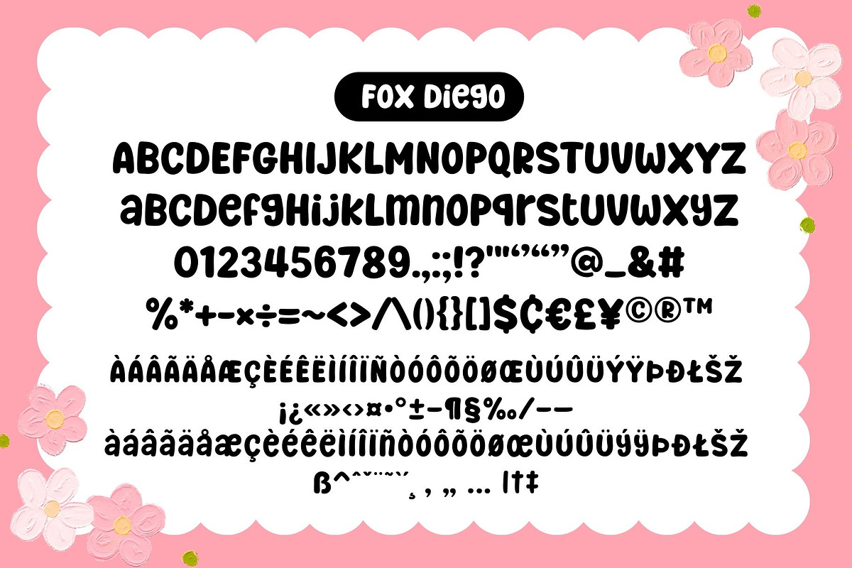 Fox Pudding Font, a Handwritten Font by Fox7 By Rattana (Photo 8 of 9)