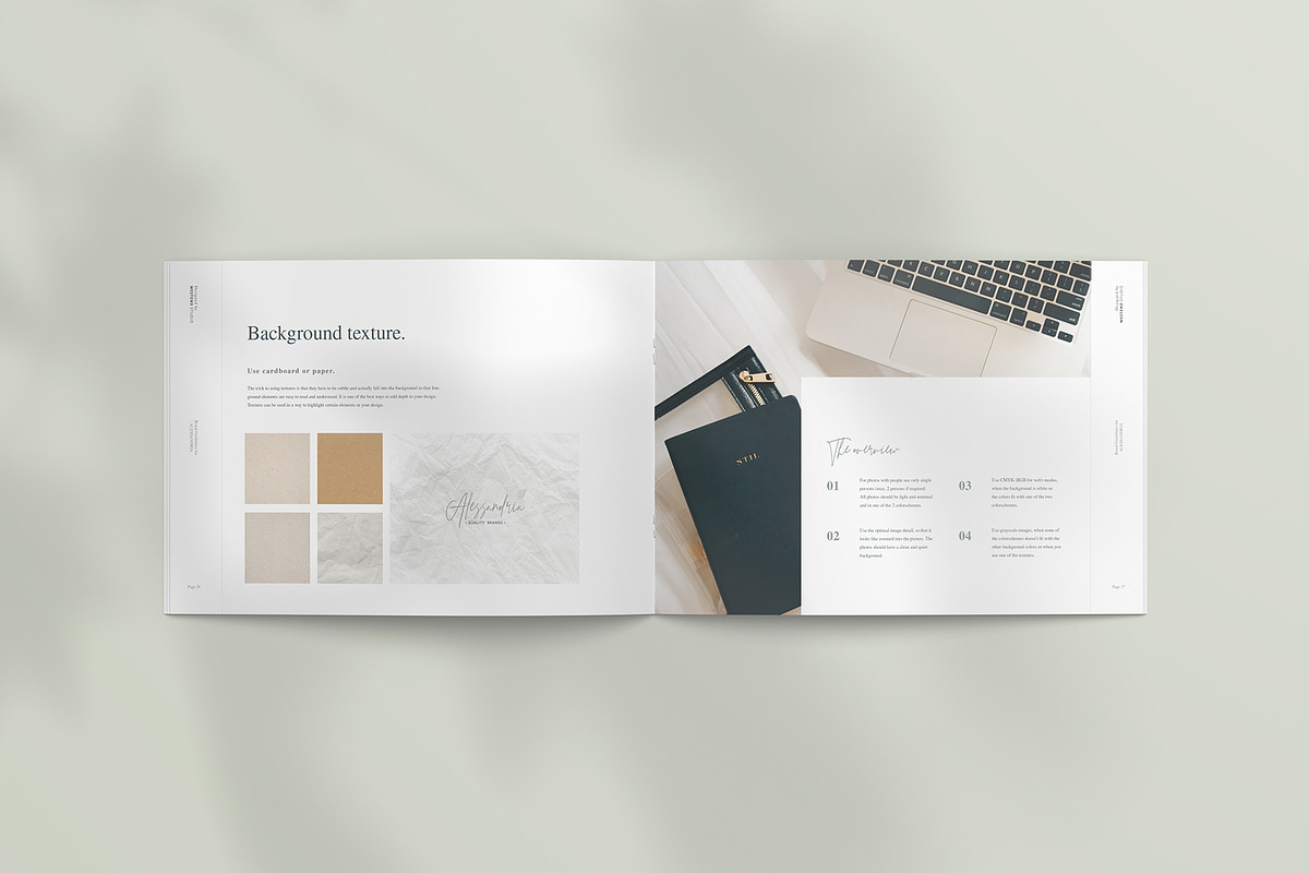 Alessandria - Brand Guidelines, a Brochure Template by Imagination Area (Photo 9 of 10)