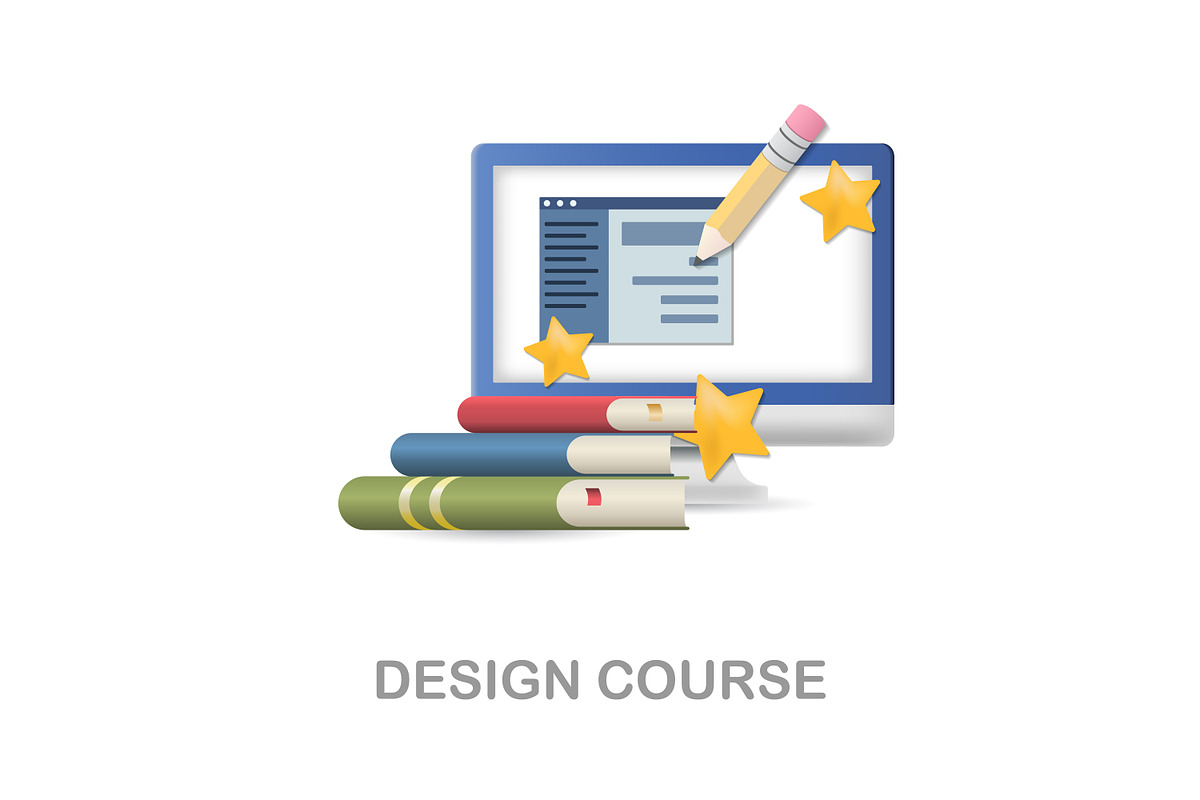 Online Course 3D Icons Set Bundle, an Object Graphic by Aimagenarium@gmail.com (Photo 4 of 21)